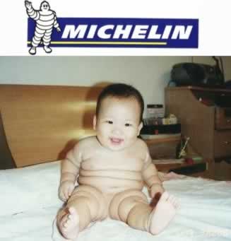 baby, baby boy, baby pictures, unique baby, Baby picture - michelin baby with muscle